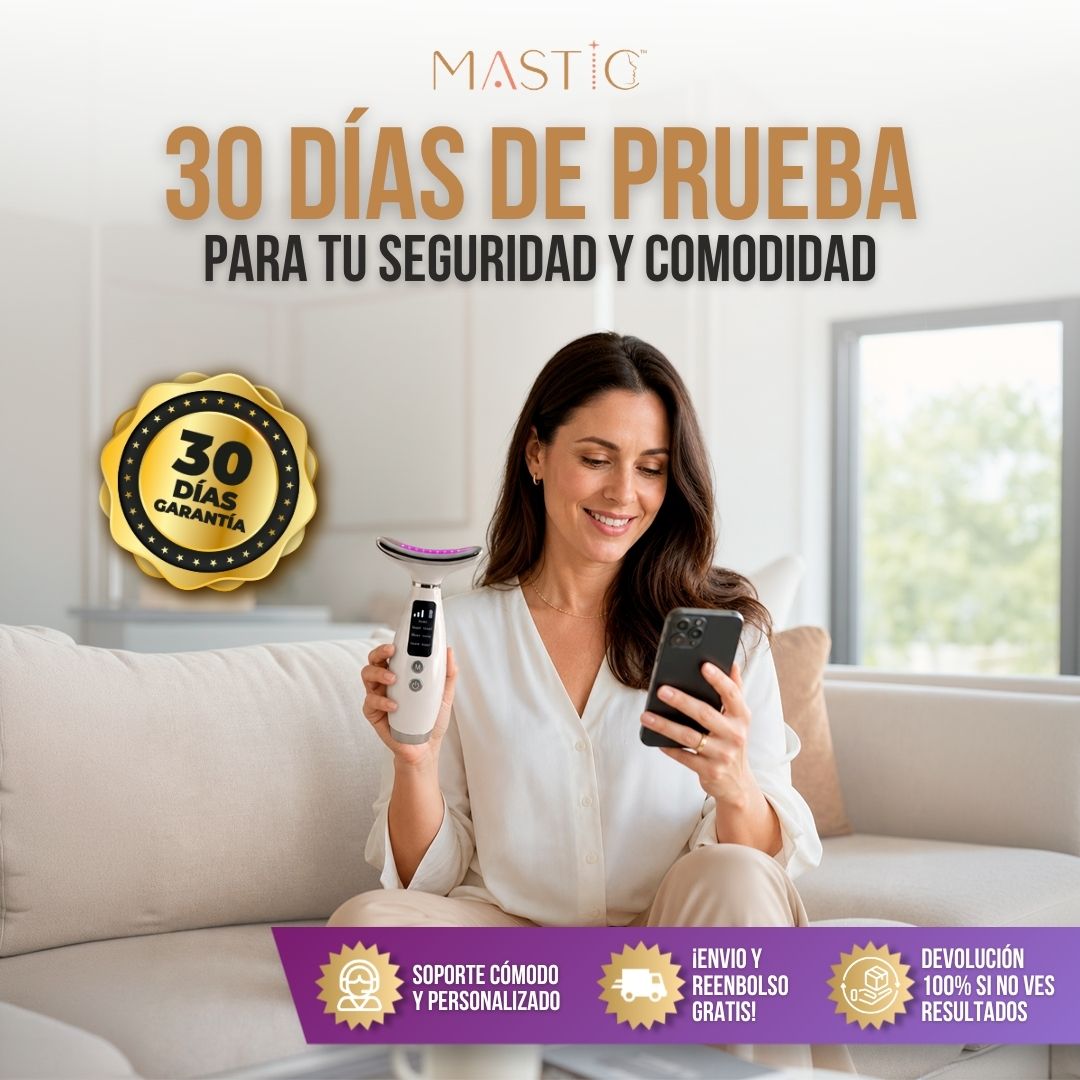 MASAJEADOR PARA REAFIRMAR PIEL EN CUELLO Y ROSTRO | MASTIC™