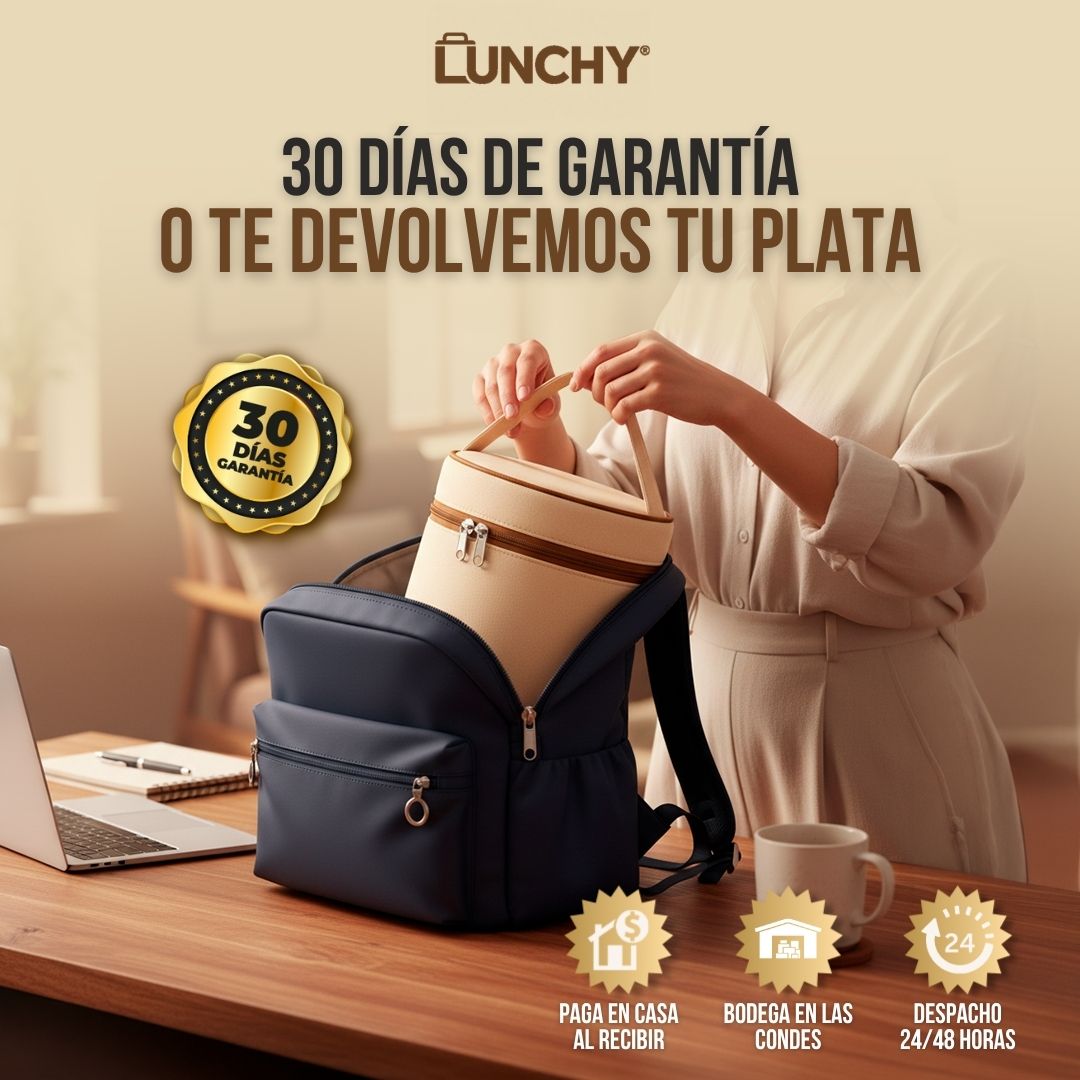 LONCHERA TÉRMICA + 2 ENVASES | LUNCHY™