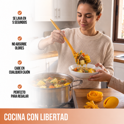 SET DE UTENSILIOS DE COCINA DE SILICONA COOKY™