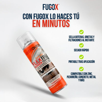 2x1 SPRAY IMPERMEABILIZANTE SELLA GRIETAS|  FUGOX™