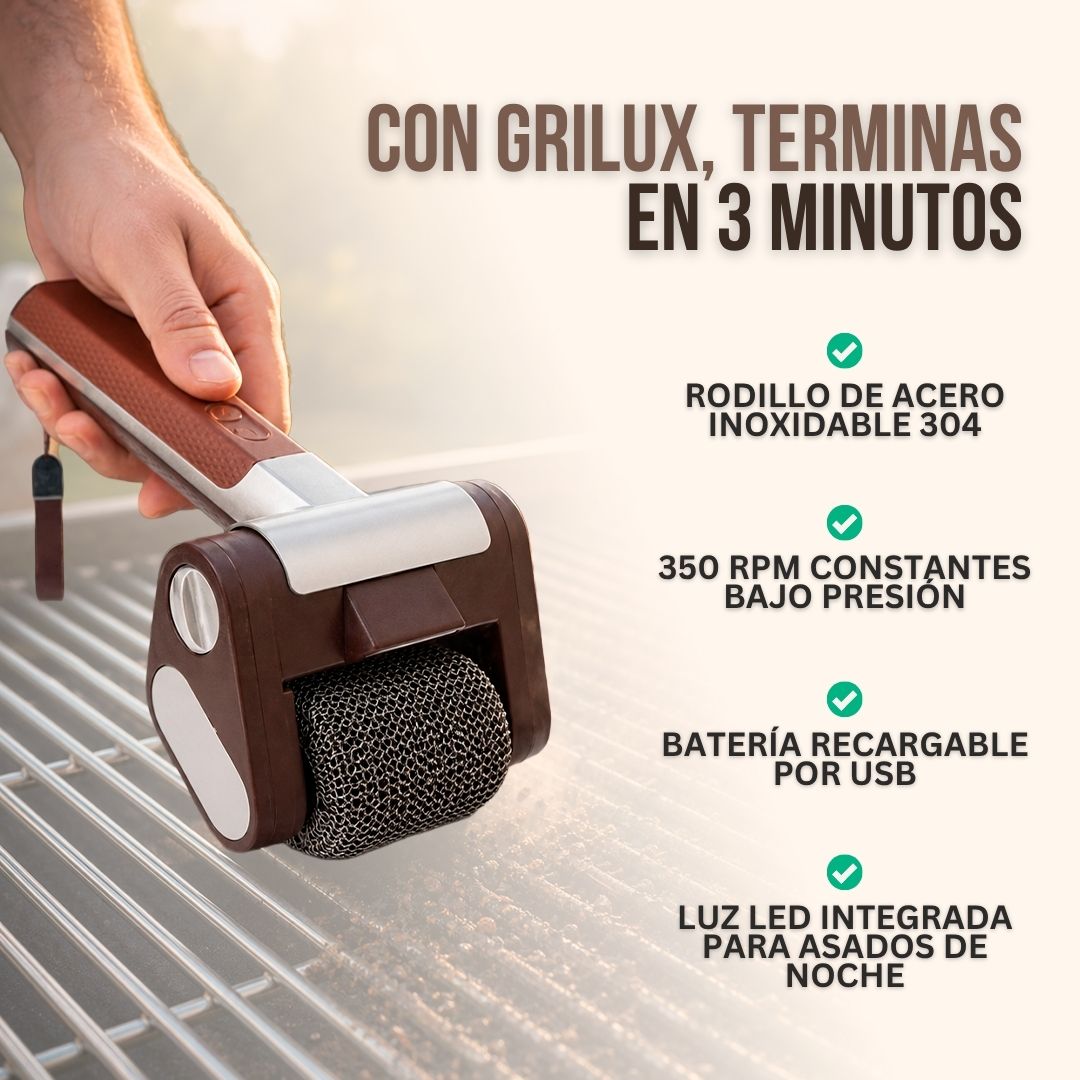 LIMPIADOR DE PARRILLA ELÉCTRICO | GRILUX™