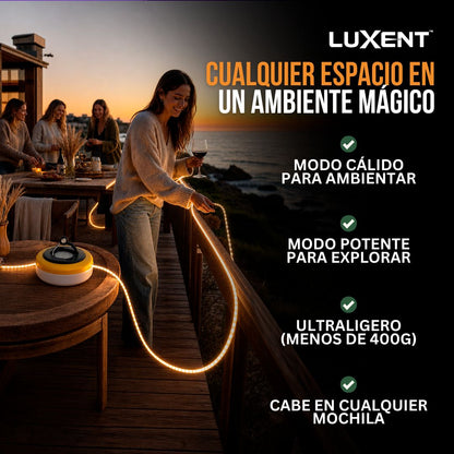 LUCES LED IDEALES PARA CAMPING | LUXENT™