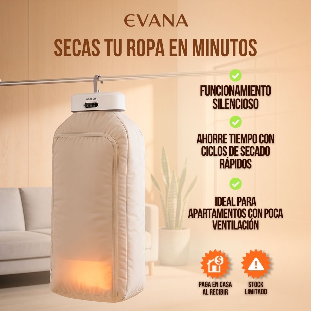 SECADOR DE ROPA PORTÁTIL | EVANA™
