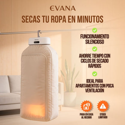 SECADOR DE ROPA PORTÁTIL | EVANA™