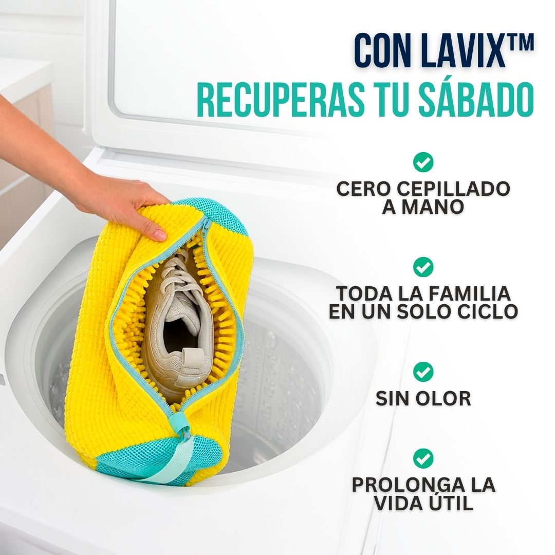 BOLSA PARA LAVAR ZAPATOS EN LAVADORA  (LLEVA 2, PAGA 1) | LAVIX™