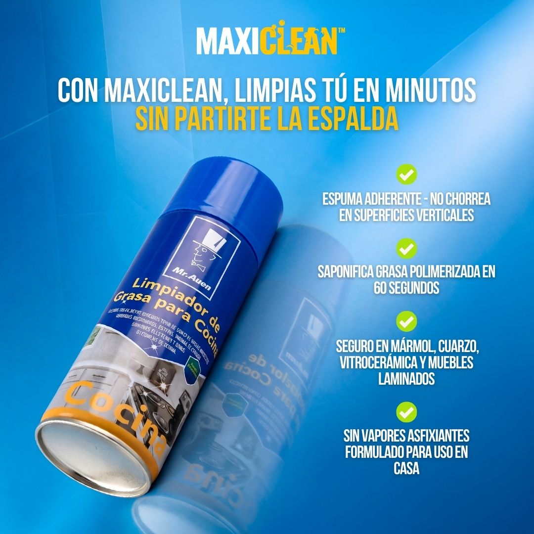 3x1 SPRAY QUITA GRASA | MAXICLEAN™