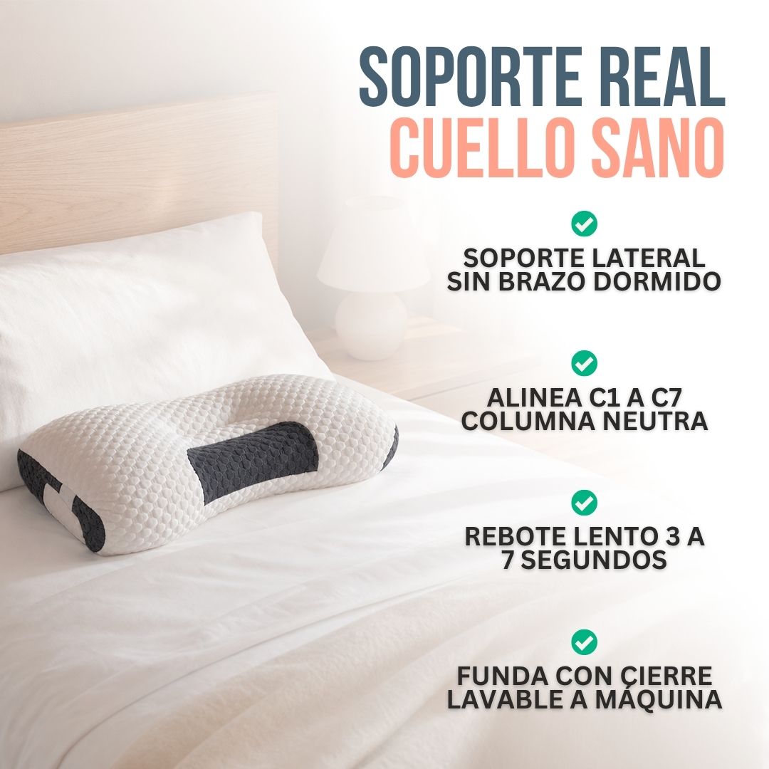 ALMOHADA ERGONÓMICA PARA DORMIR MEJOR (LLEVA 2, PAGA 1) | CERVIA™