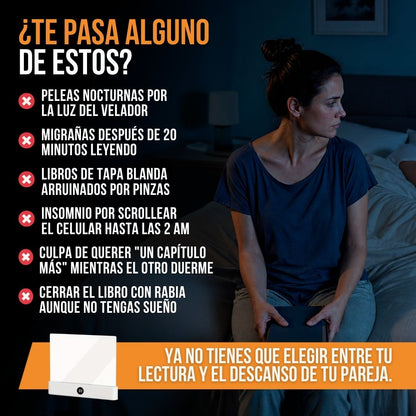 ILUMINADOR PARA LECTURAS NOCTURNAS | LUMIRA™