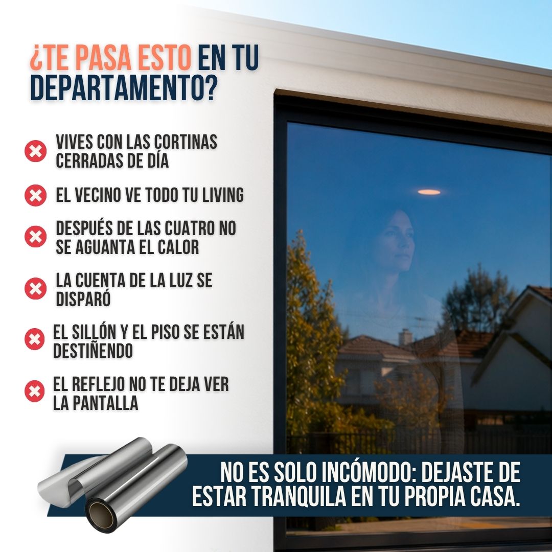VINIL POLARIZADO PARA VENTANAS (PAGA 1, LLEVA 3) | REFLIX™