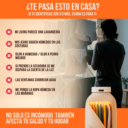 SECADOR DE ROPA PORTÁTIL | EVANA™