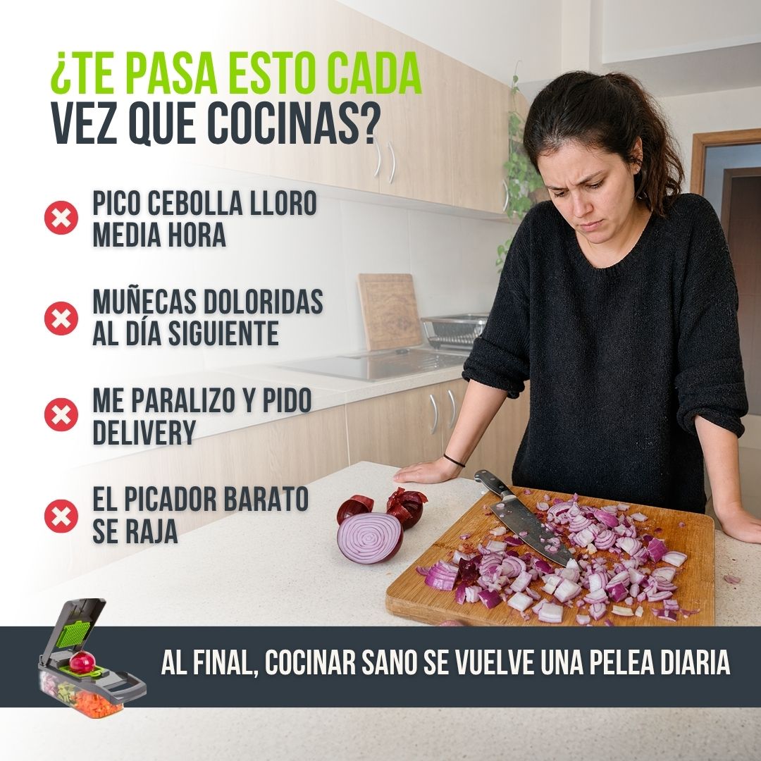 CORTADOR DE VERDURAS 12 EN 1 | GOURMY™