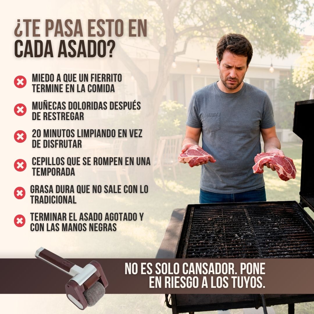LIMPIADOR DE PARRILLA ELÉCTRICO | GRILUX™
