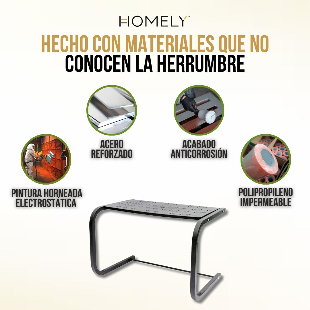 2x1 RACK PARA MICROONDAS DE UN NIVEL | HOMELY™
