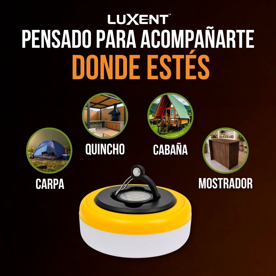 LUCES LED IDEALES PARA CAMPING | LUXENT™
