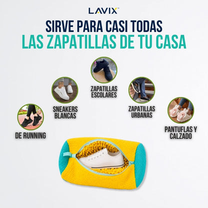 BOLSA PARA LAVAR ZAPATOS EN LAVADORA  (LLEVA 2, PAGA 1) | LAVIX™