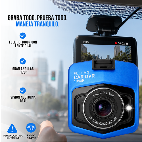 CÁMARA PARA AUTO ANTIPORTONAZO | BLINDCAR™