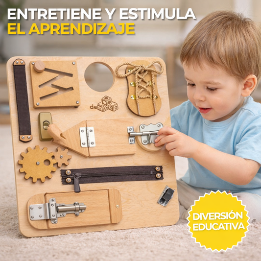 TABLERO SENSORIAL MONTESSORI | SENSI™