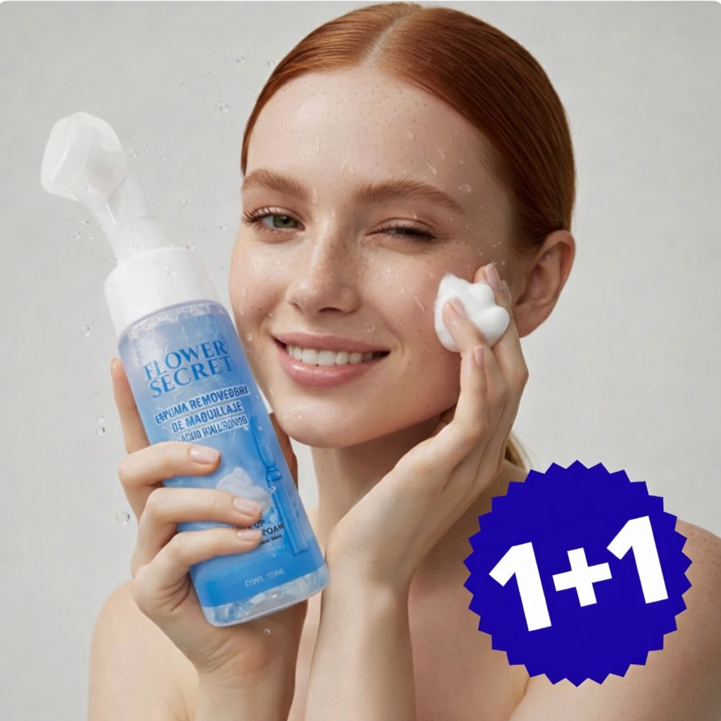 1+1 ESPUMA REMOVEDORA DE MAQUILLAJE CON ÁCIDO HIALURONICO | HIDRAPIEL™
