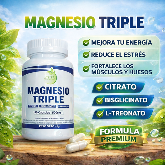 SUPLEMENTO MAGNESIO TRIPLE | VITAMAG™