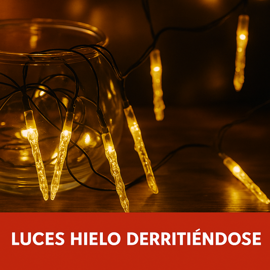 LUCES DE NAVIDAD DE HIELO DERRITIENDOSE | BRILU™