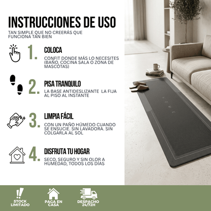 2X1 ALFOMBRA SÚPER ABSORBENTE | CONFIT™