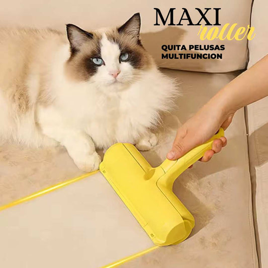 ESTUPENDO CEPILLO PARA REMOVER PELUSA Y PELO DE MASCOTAS SIN TOCARLO | MAXI ROLLER™