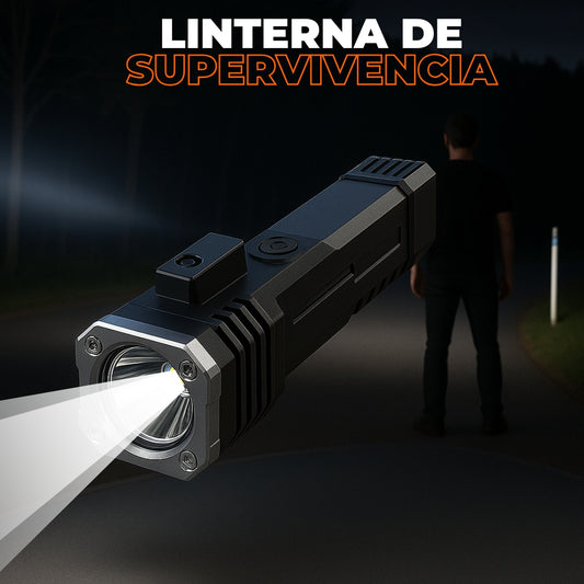 LINTERNA IMPERMEABLE CON PICAHIELO | LERTIX™