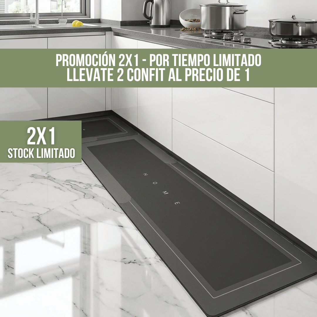 2X1 ALFOMBRA SÚPER ABSORBENTE | CONFIT™
