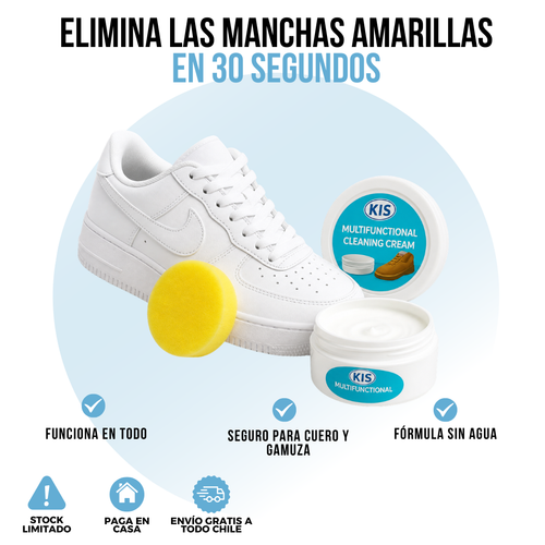 2x1 CREMA LIMPIADORA DE ZAPATOS MULTIFUNCIONAL | CLARION™
