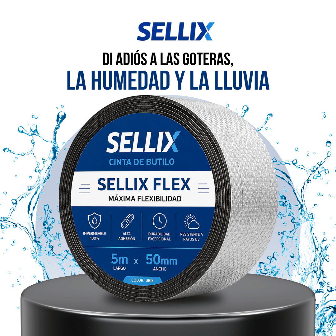3X1 CINTA DE BUTILO PARA SELLAR GOTERAS | SELLIX™