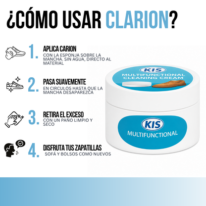 2x1 CREMA LIMPIADORA DE ZAPATOS MULTIFUNCIONAL | CLARION™