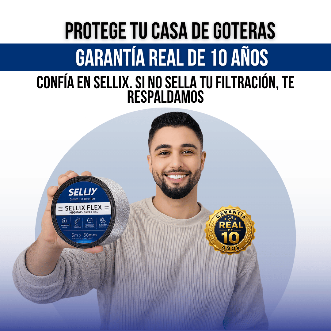 3X1 CINTA DE BUTILO PARA SELLAR GOTERAS | SELLIX™