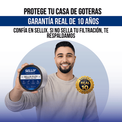 3X1 CINTA DE BUTILO PARA SELLAR GOTERAS | SELLIX™
