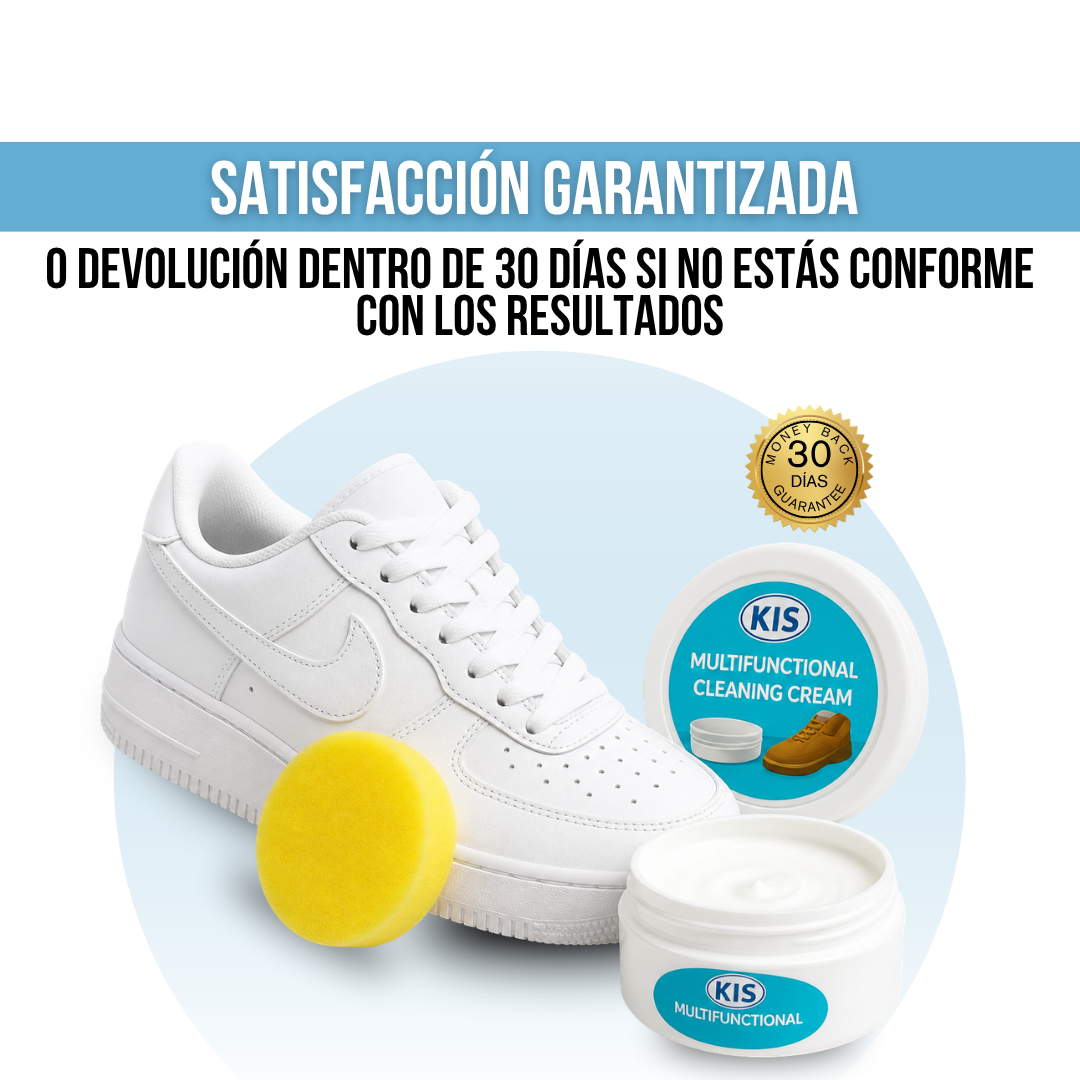 2x1 CREMA LIMPIADORA DE ZAPATOS MULTIFUNCIONAL | CLARION™