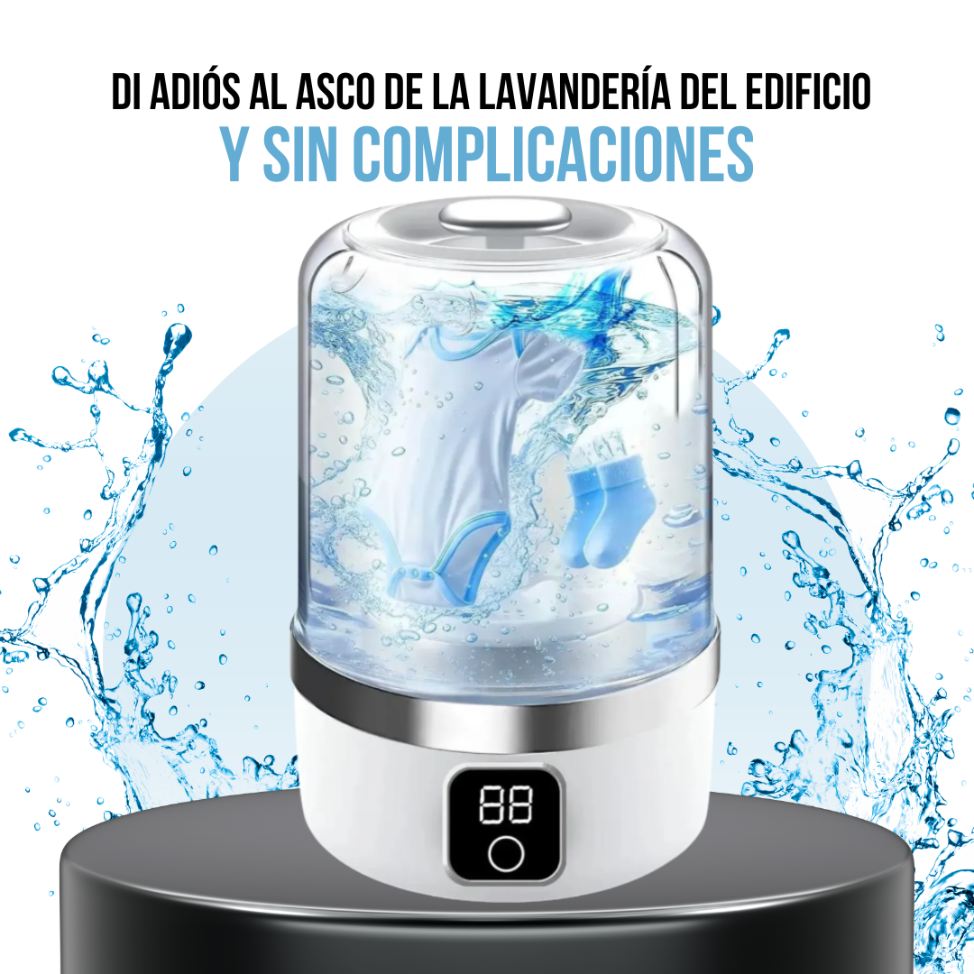 SÚPER MINI LAVADOR PORTÁTIL | WASHY™
