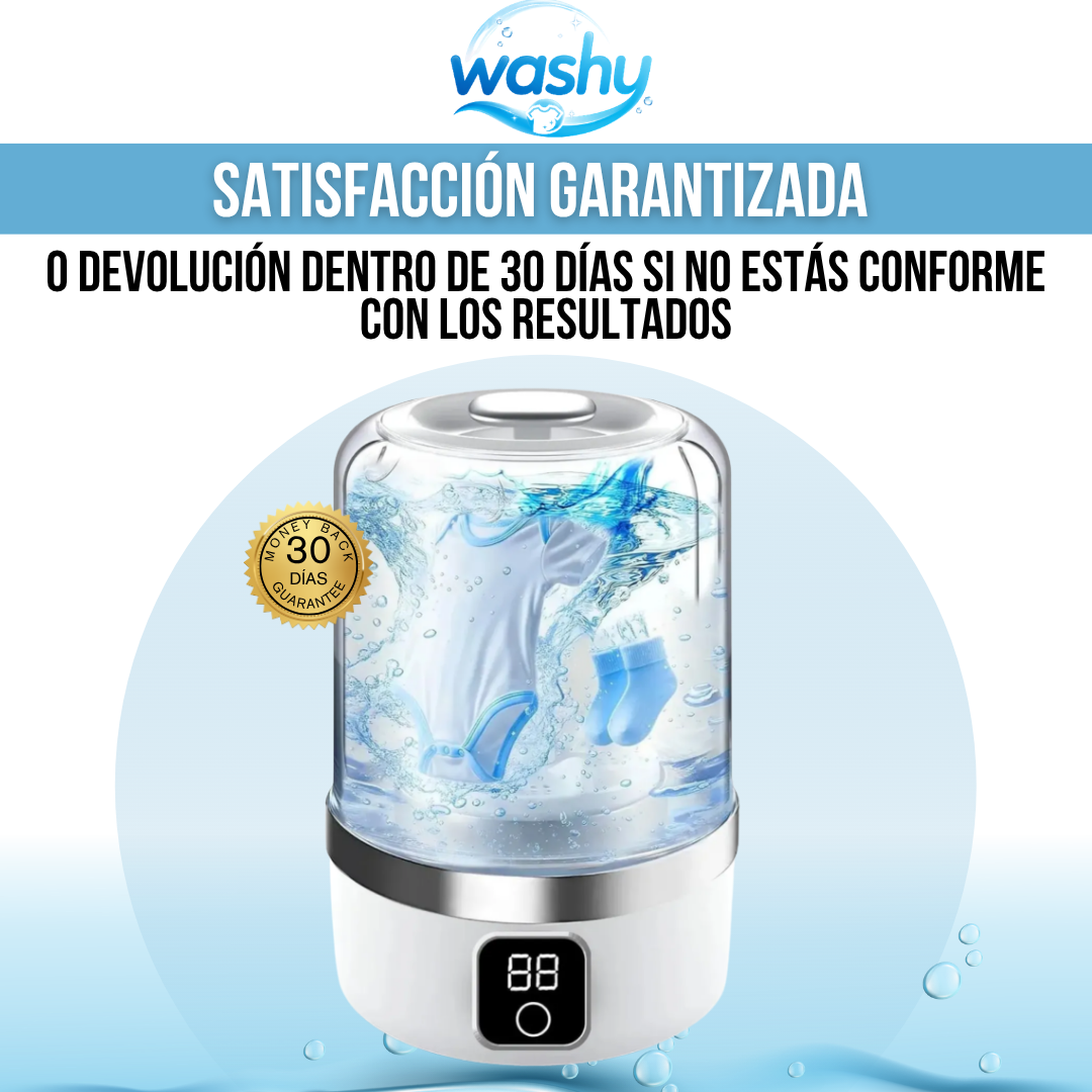 SÚPER MINI LAVADOR PORTÁTIL | WASHY™