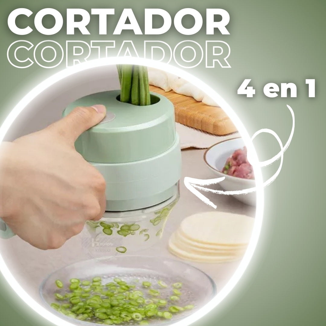 POTENTE CORTADOR ELÉCTRICO 4 EN 1 | CHEFLY™