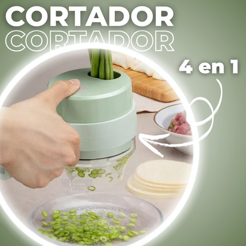 POTENTE CORTADOR ELÉCTRICO 4 EN 1 | CHEFLY™