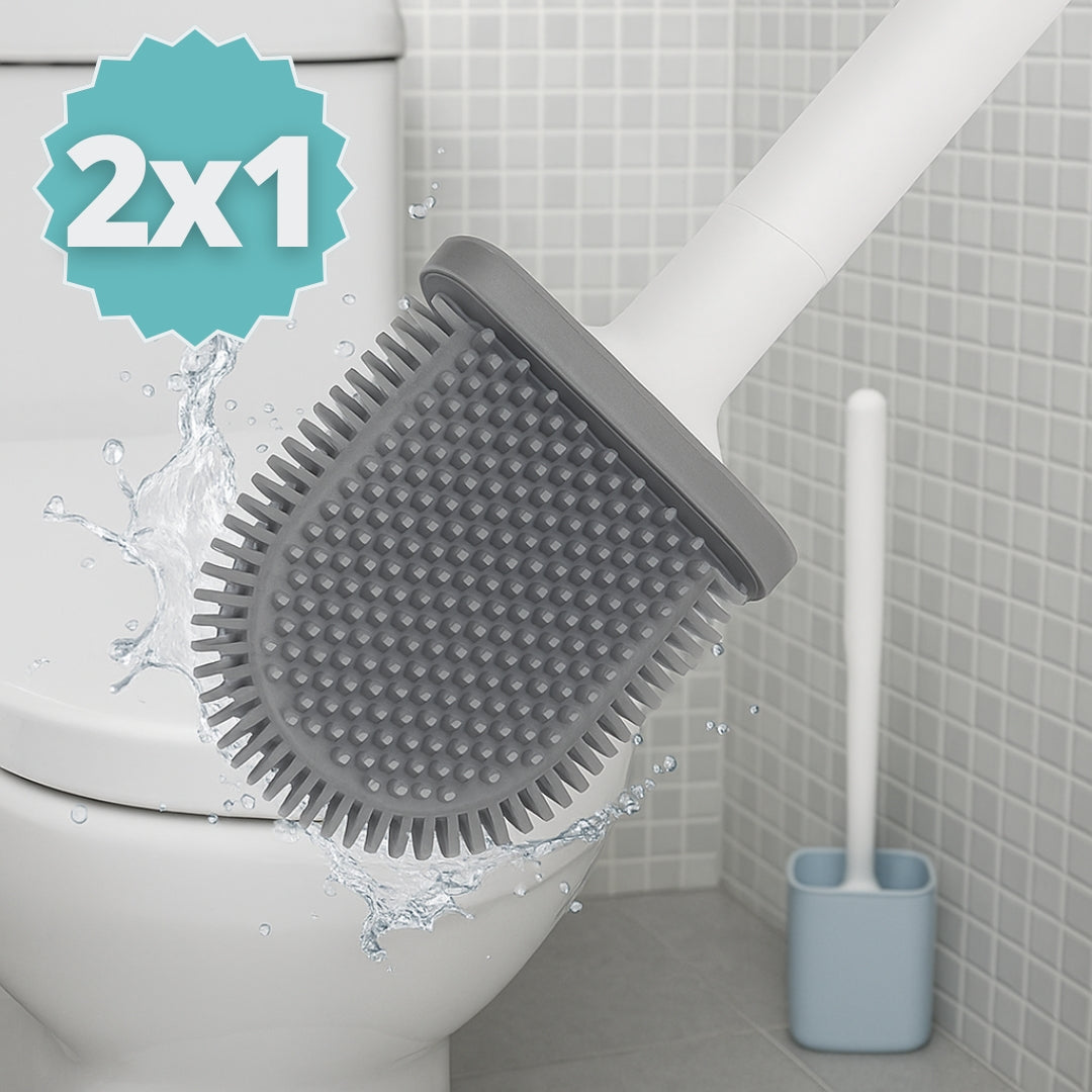 2X1 CEPILLO LIMPIADOR CON SOPORTE ANTI MAL OLOR | BRILO™