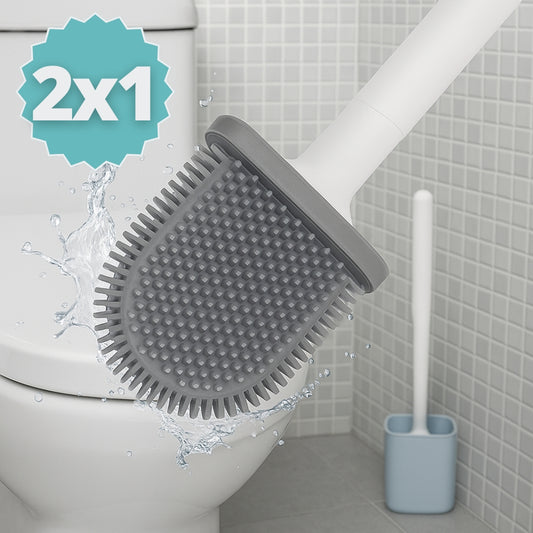 2X1 CEPILLO LIMPIADOR CON SOPORTE ANTI MAL OLOR | BRILO™