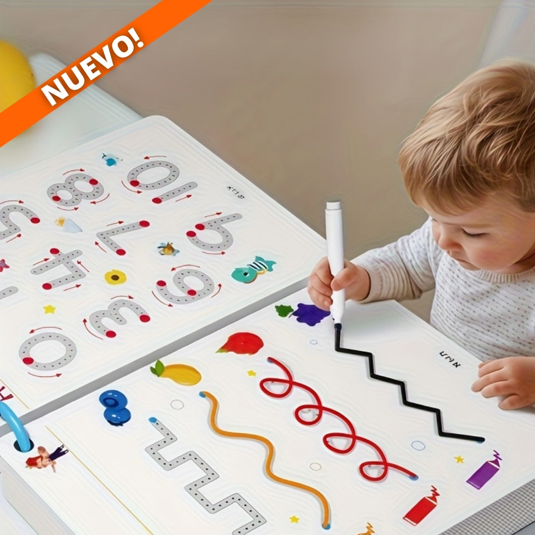 CUADERNO DE ESCRITURA BORRABLE  | CREZCO™