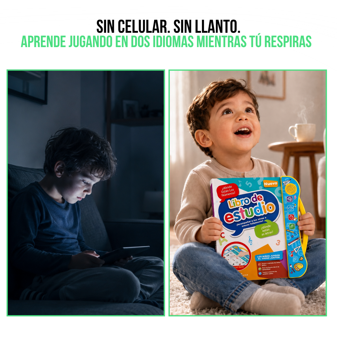 LIBRO EDUCATIVO INTERACTIVO CON SONIDO | EDUKIDS™