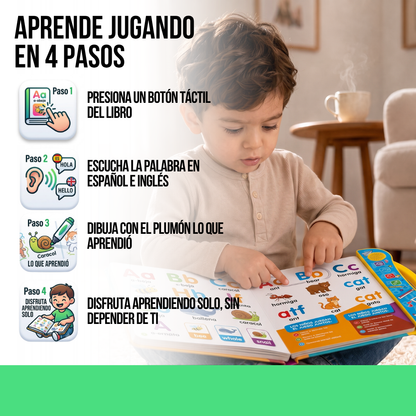 LIBRO EDUCATIVO INTERACTIVO CON SONIDO | EDUKIDS™