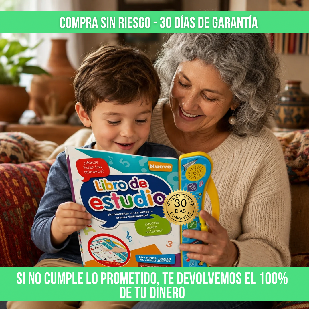 LIBRO EDUCATIVO INTERACTIVO CON SONIDO | EDUKIDS™