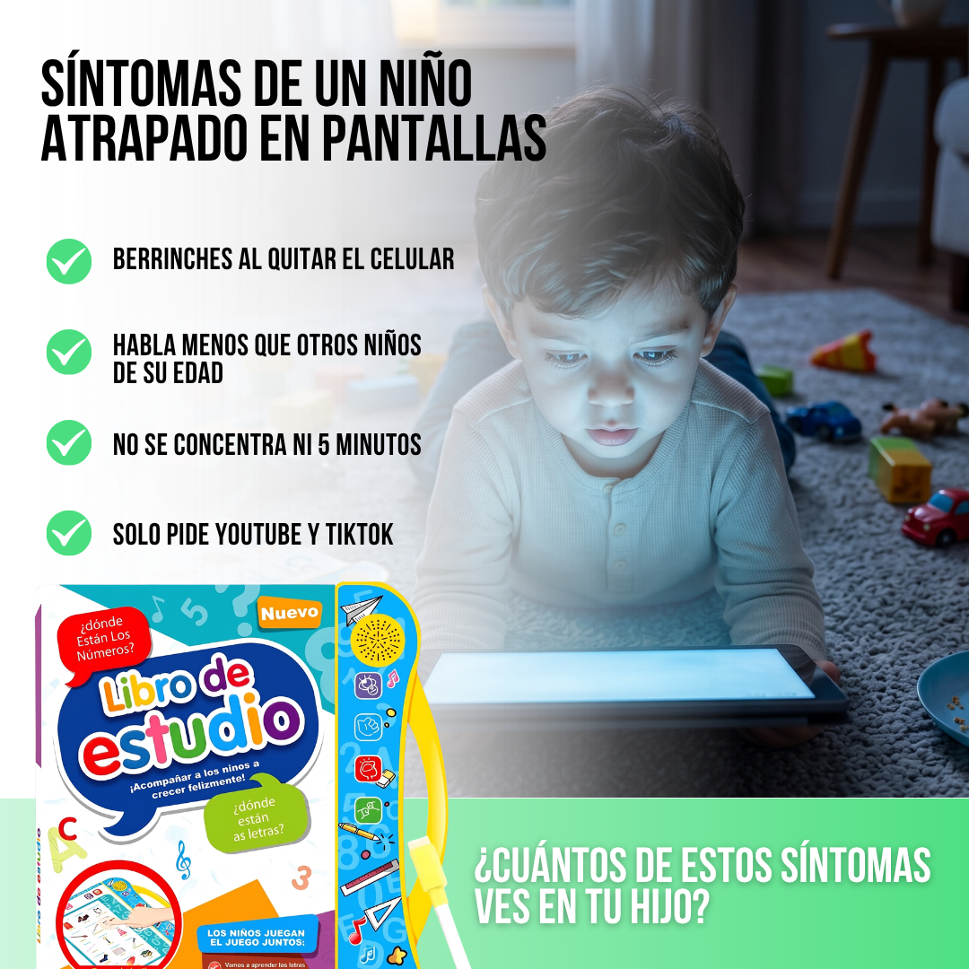 LIBRO EDUCATIVO INTERACTIVO CON SONIDO | EDUKIDS™