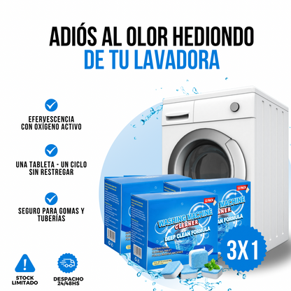 3X1 SÚPER PASTILLAS LIMPIA LAVADORAS | FRESKA™