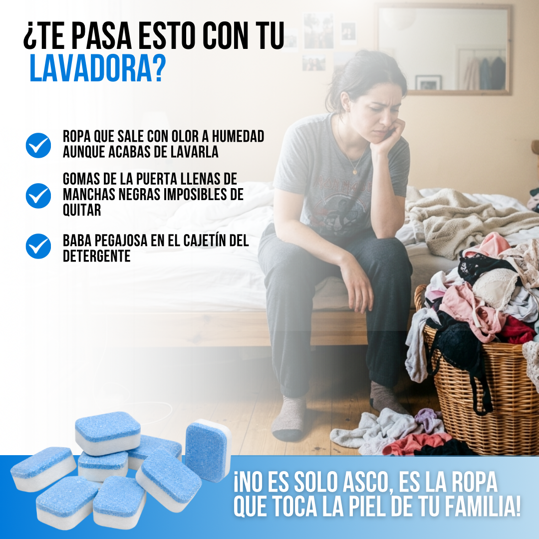 3X1 SÚPER PASTILLAS LIMPIA LAVADORAS | FRESKA™