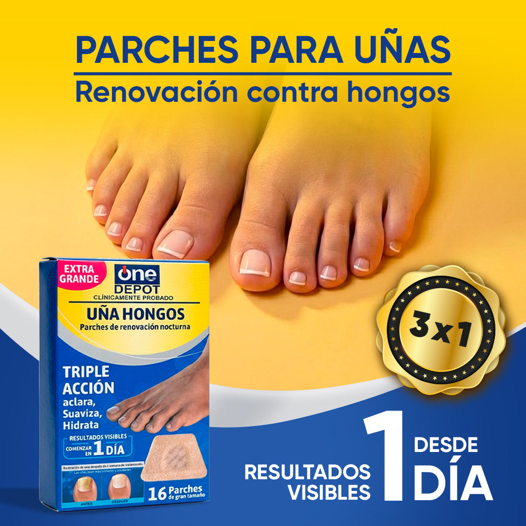 3X1 PARCHES ANTI HONGOS | SANEA™