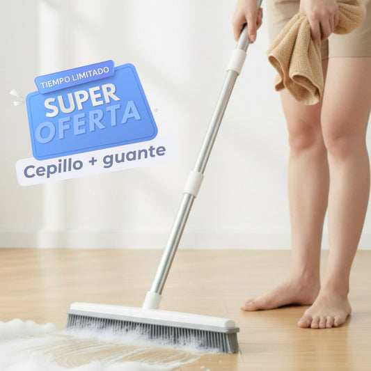 ESCOBA MULTIFUNCIONAL + GUANTE | VELSY™
