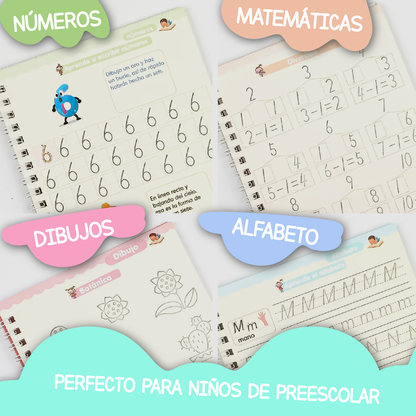 Cuadernos Reutilizables de Tinta Mágica - Sunk®